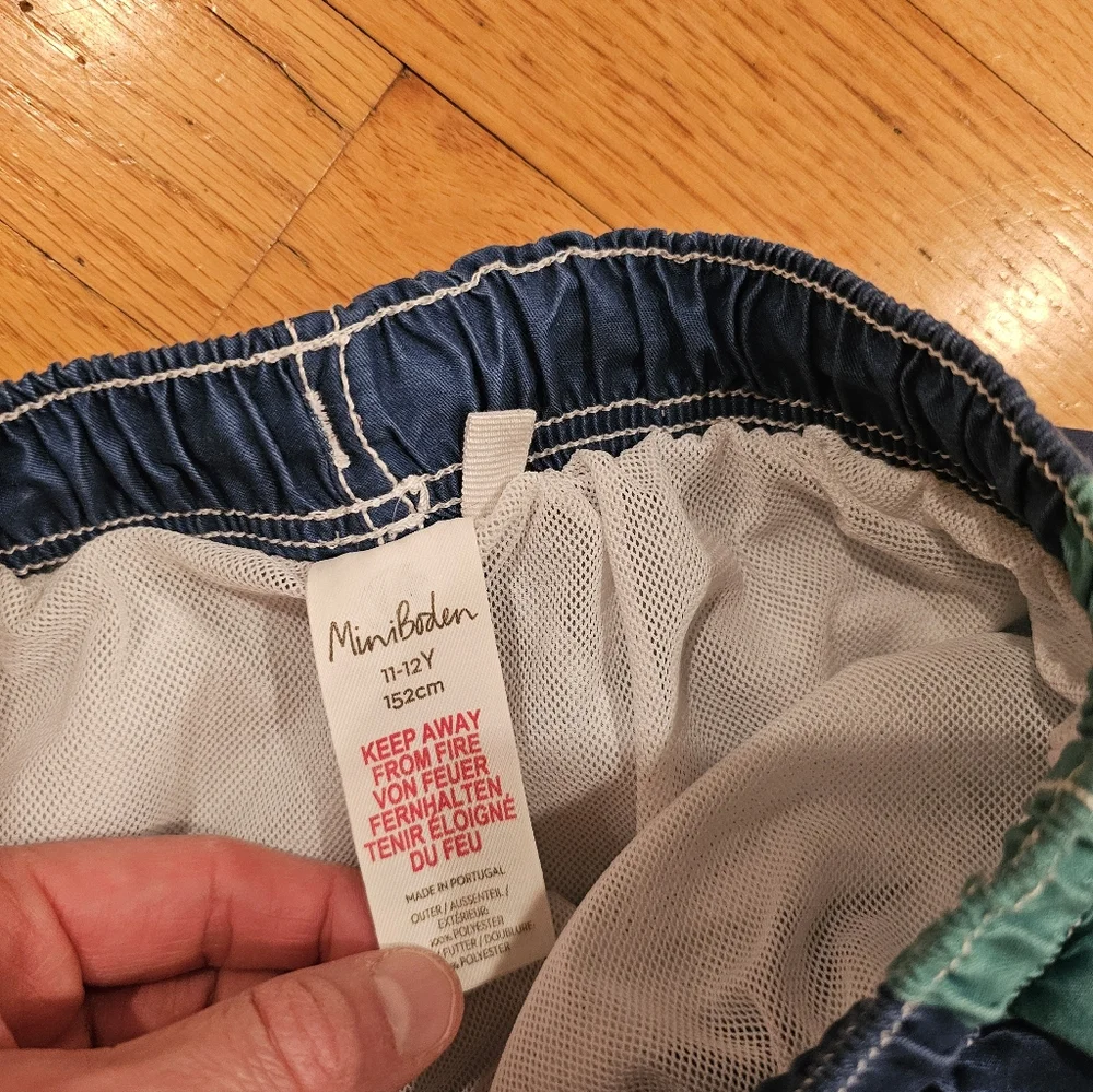 Mini Boden Boys Swim Trunks